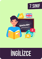 7. Sınıf İngilizce test çöz resmi